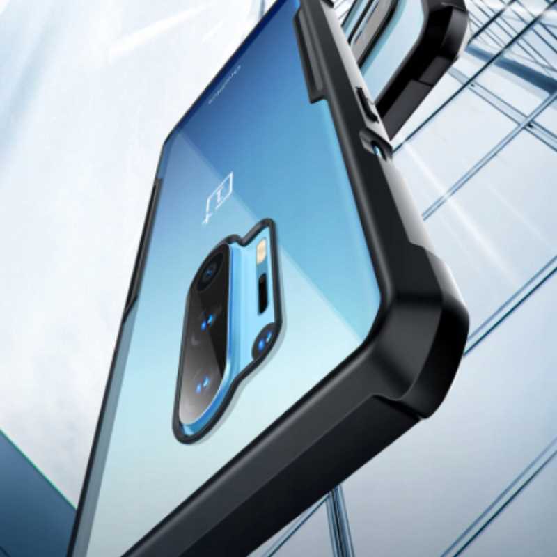 Husa telefon Spacecase Beetle pentru OnePlus 8 Pro, protectie 360, colturi intarite, neagra