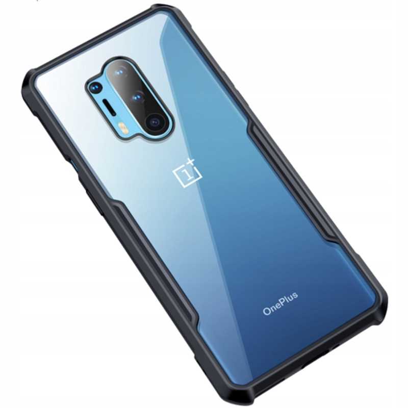 Husa telefon Spacecase Beetle pentru OnePlus 8 Pro, protectie 360, colturi intarite, neagra