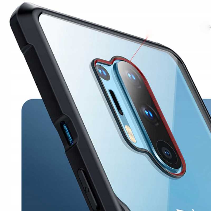 Husa telefon Spacecase Beetle pentru OnePlus 8 Pro, protectie 360, colturi intarite, neagra