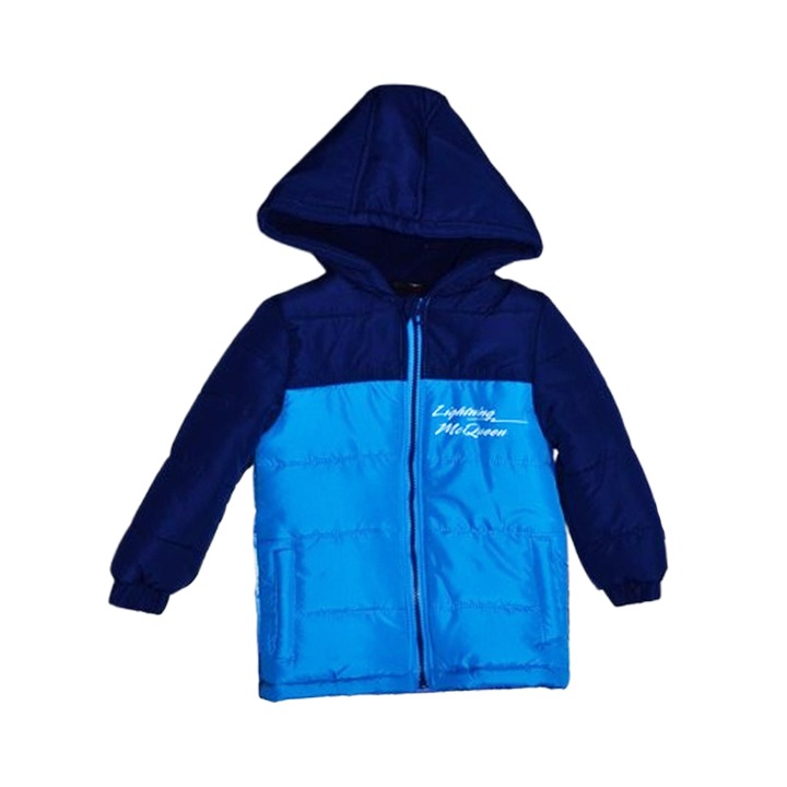 Geaca cu gluga pentru baieti, Disney Cars E plus M 050325A, Albastru 98 CM