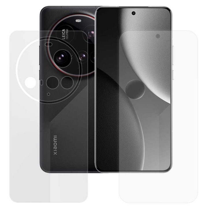 Set 2 folii SILKASE pentru Xiaomi 15 Ultra, protectie telefon, silicon regenerabil