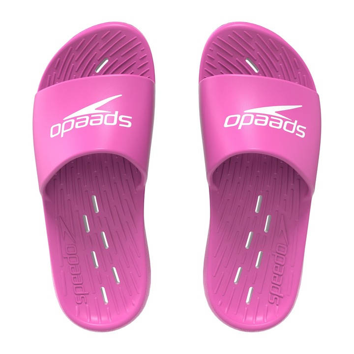 Slapi Speedo dama, roz, antiderapanti, Roz