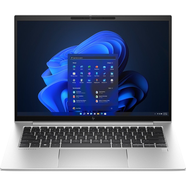 Laptop, HP, EliteBook 840 G10, i7-1365U, 16 GB RAM, 512 GB SSD, 14" WUXGA IPS, ezüst