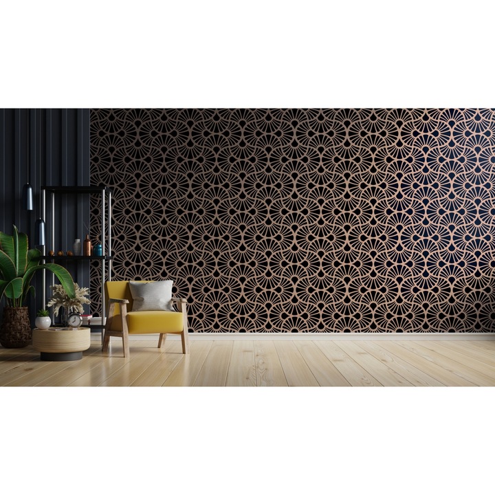 Sablon ELENI - 60x52cm, grosime 0.5 sau 1mm - SP244, Repetitiv (Grosime: 1mm)