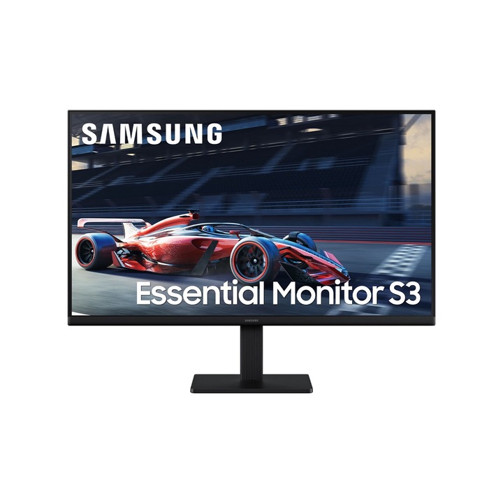 Monitor LED Samsung 27", Full HD, 100Hz, negru, 612,7x36,2x470mm