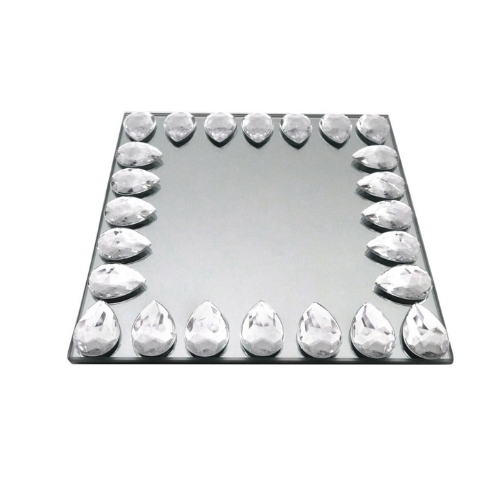 Oglinda cu baza patrata 15x15x1cm HTRJ4388 Mondex