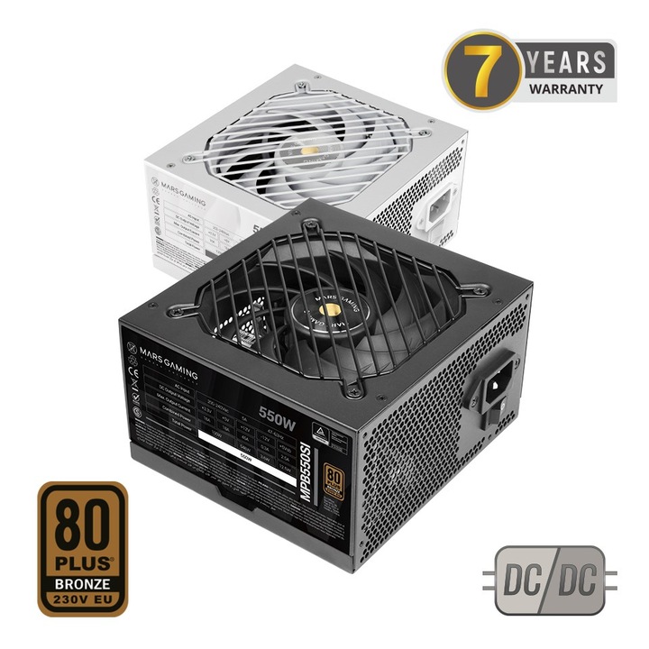 Захранващ блок TACENS, MARS MPB750SI 750W, размери 150x85x145mm, черно
