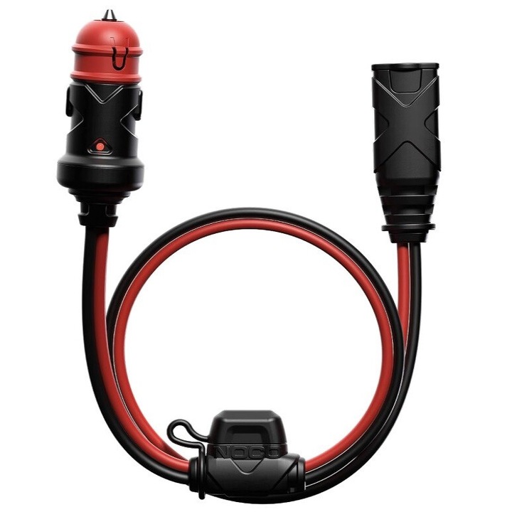 Conector 12V Masculin GC003 NOCO, rosu si negru, lungime 0,61m