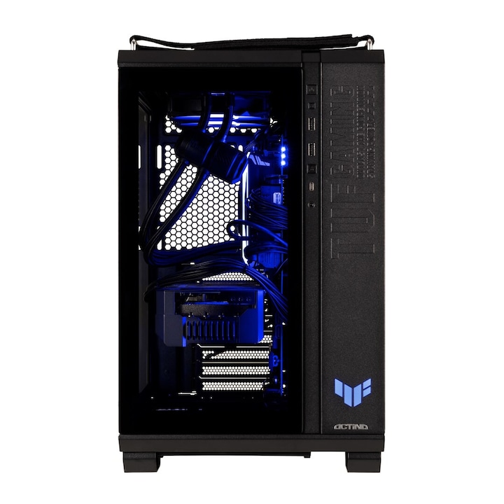 Настолен компютър Actina PBA 9900X, 32GB RAM, 2TB SSD, NVIDIA GeForce RTX 5080, 850W, черен, Midi Tower