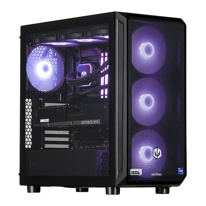 Настолен компютър Actina ENDORFY 9800X3D, 32GB RAM, 2TB SSD, NVIDIA GeForce RTX 5080, 850W, черен