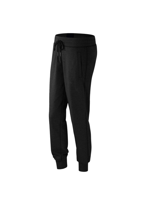 Pantaloni dama New Balance, WP53502, snur talie, manseta, negru, poliester/bumbac, L INTL