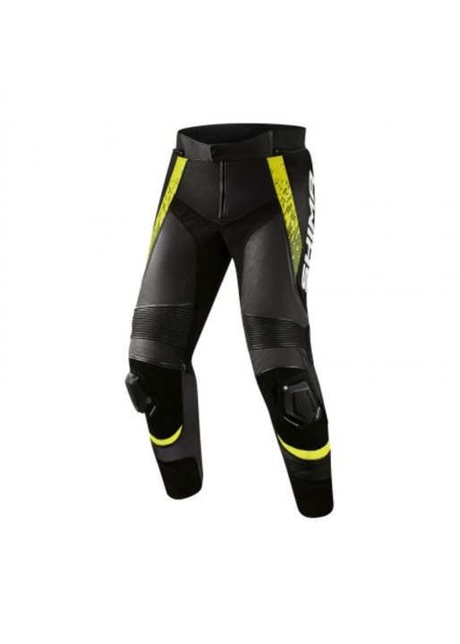 Pantaloni sport barbati, Shima, STR 2.0, piele naturala, negru, protectie completa, 2XL INTL