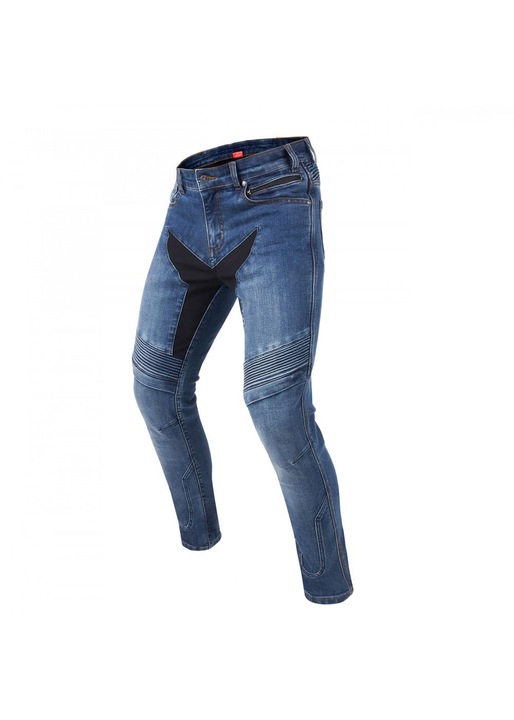 Férfi nadrág, Rebelhorn Eagle III, térd- és csípőprotektor, sötétkék, farmer