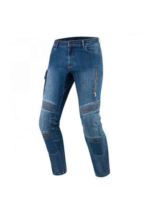 Férfi nadrág, Rebelhorn Vandal, Kevlar védelemmel, sötétkék, farmer, W38-L32 US