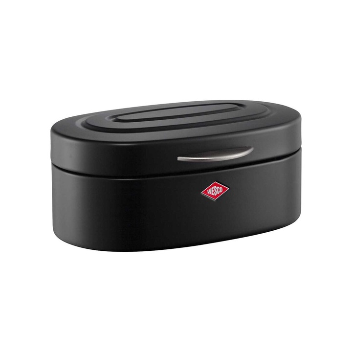 Cutie de paine, Wesco, metal, negru