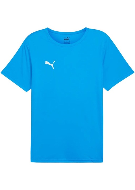 Мъжка тениска Puma Teamrise, синя, технически материал, стандартна кройка, Син