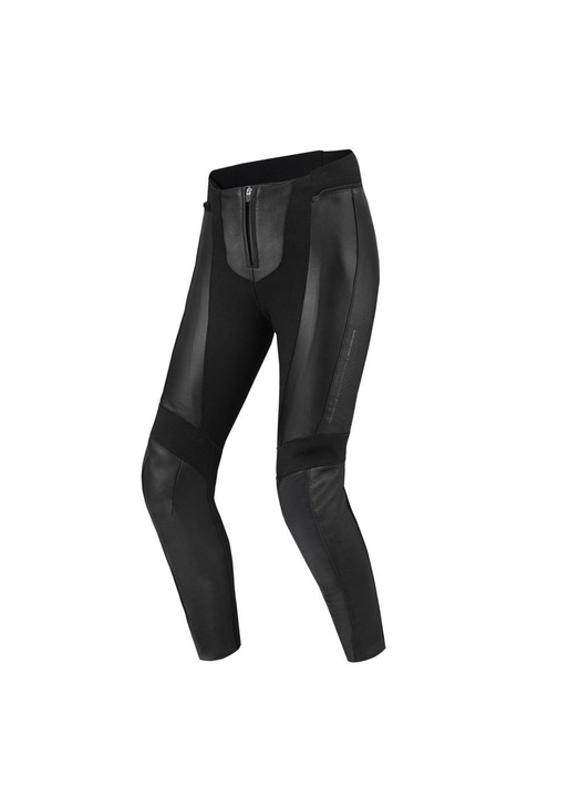 Pantaloni dama Shima MONACO 2.0, piele naturala, negru, design modernizat, L INTL