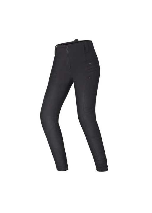 Pantaloni moto, Shima, Nox 2.0, negru, protectie nivel 2 genunchi, 1 sold, talie inalta