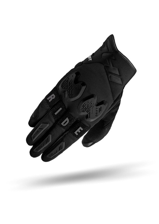 Shima Drift férfi kesztyű, fekete, TPR védelem, természetes bőr