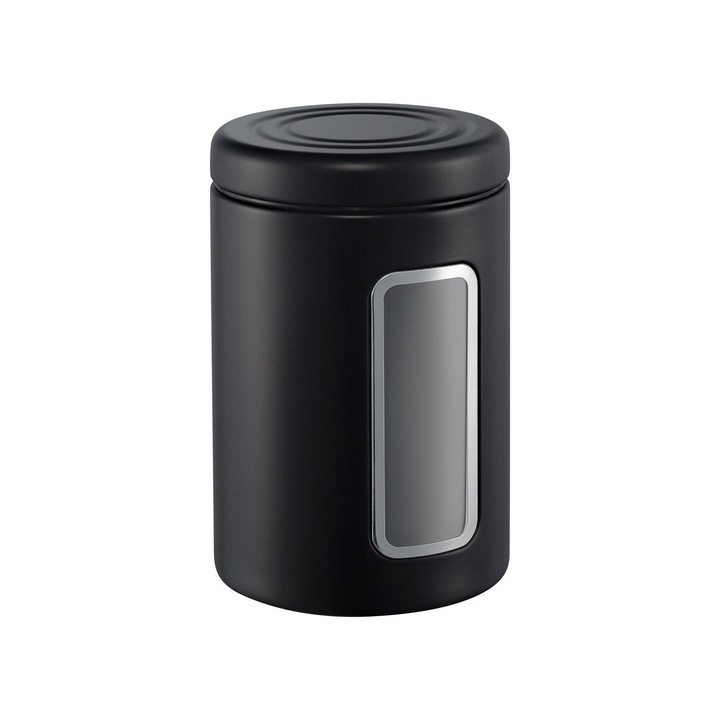 Recipient stocare alimente, Wesco, negru