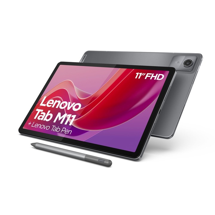 Tabletă Lenovo Tab M11, 8GB RAM, 128GB, WiFi, gri, 10.95"