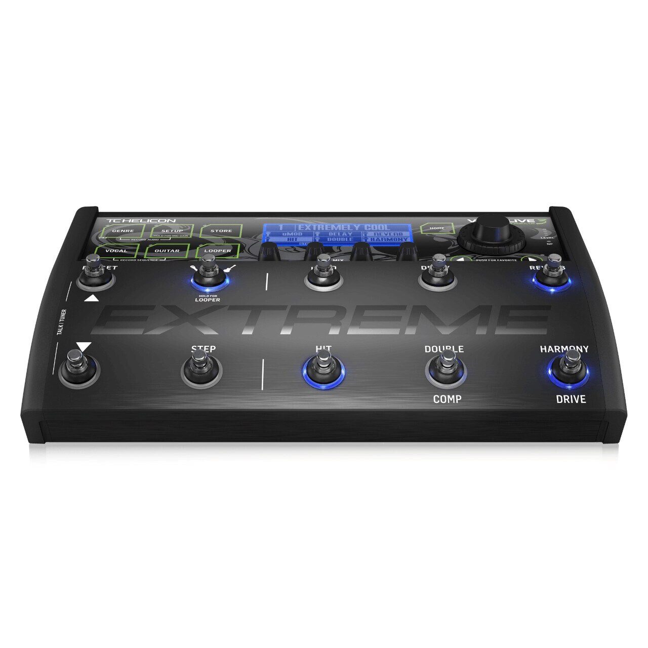 Procesor efecte, TC Helicon, Voice Live 3 extreme, negru