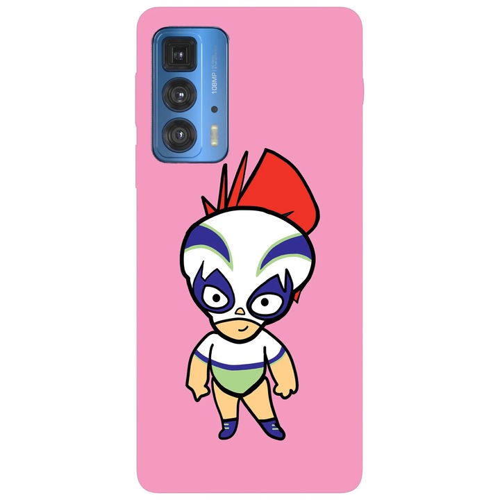 Калъф за телефон, съвместим с модел Motorola Edge 50 Fusion, Viceversa, Buena girl Mucha Lucha, силикон, TPU