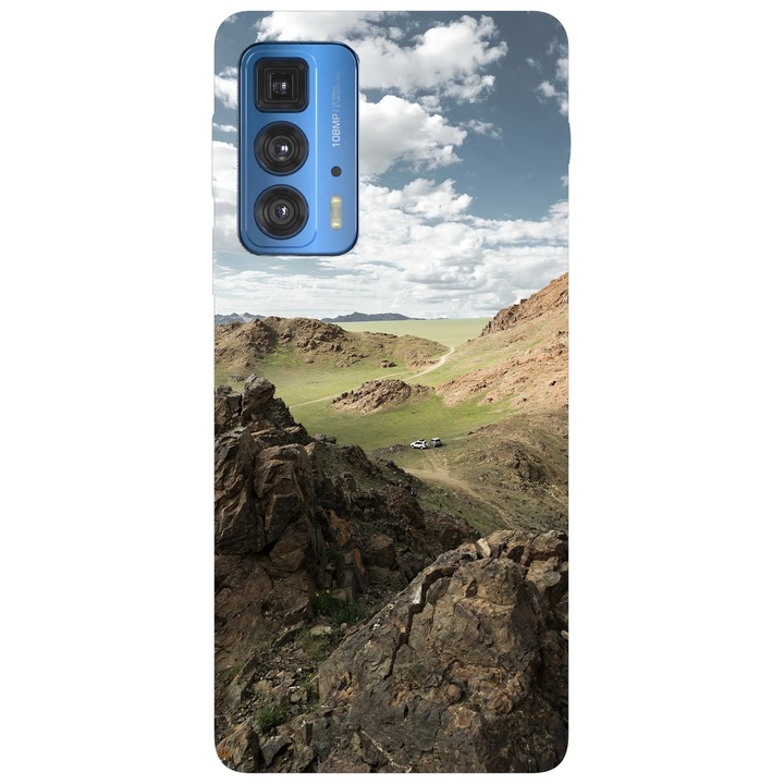 Калъф за телефон, съвместим с Motorola Edge 50 Fusion, Viceversa, Car hike model, силикон, TPU