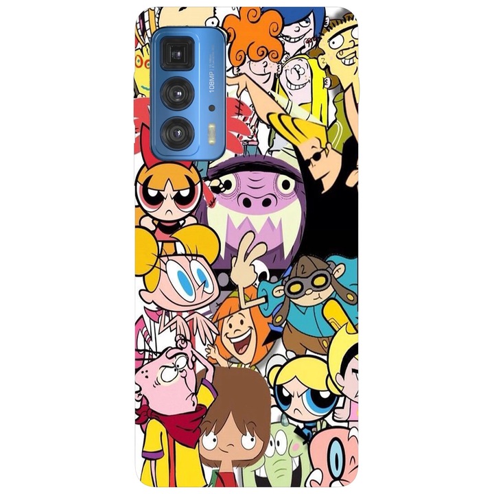 Husa telefon compatibila cu Motorola Edge 50 Fusion, Viceversa, model Cartoon Network, Silicon, TPU