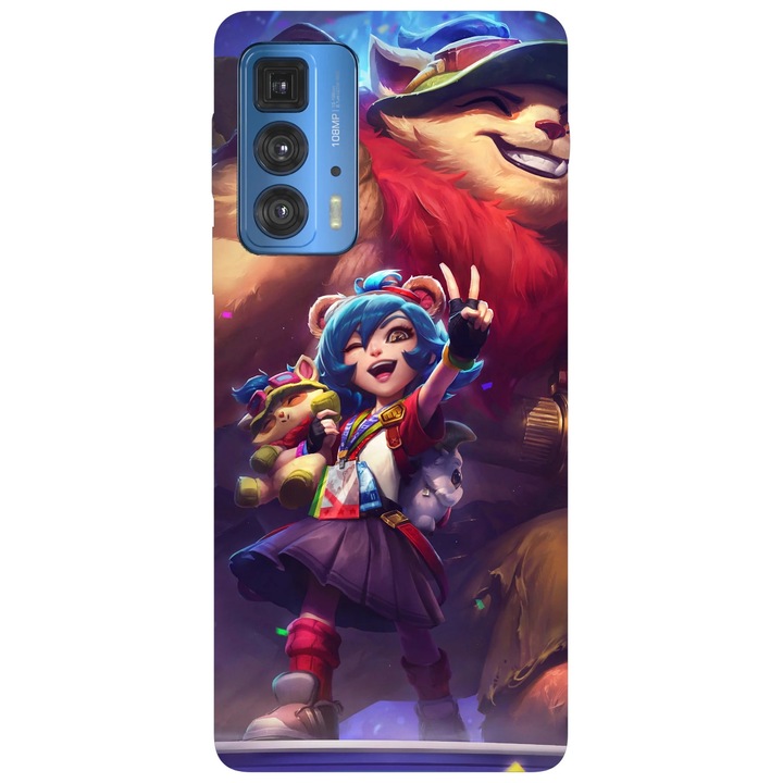 Калъф за телефон, съвместим с модел Motorola Edge 50 Fusion, Viceversa, Annie-Versary, силикон, TPU