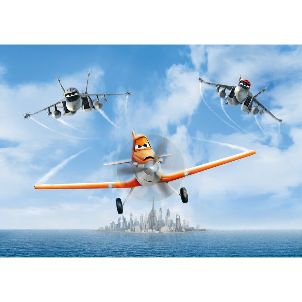 Fototapet cu Avioane - 255x180 cm - Disney