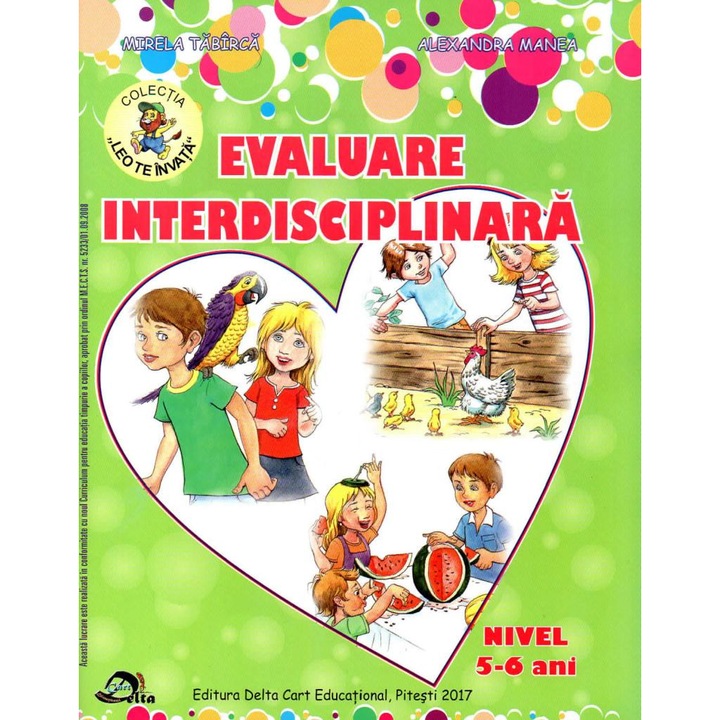 Evaluare interdisciplinara 5-6 ani Colectia Leo te invata