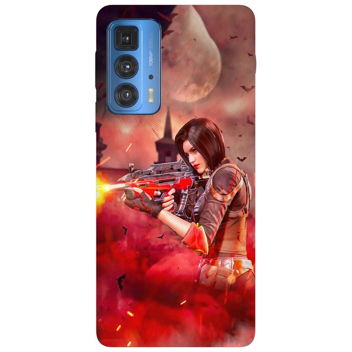 Калъф за телефон, съвместим с модел Motorola Edge 50 Fusion, Viceversa, Artery Call of Duty, силикон, TPU