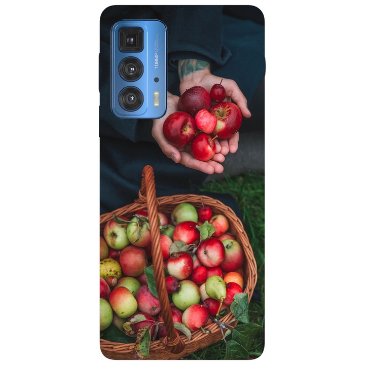 Калъф за телефон, съвместим с Motorola Edge 50 Fusion, Viceversa, модел за есенна реколта, силикон, TPU