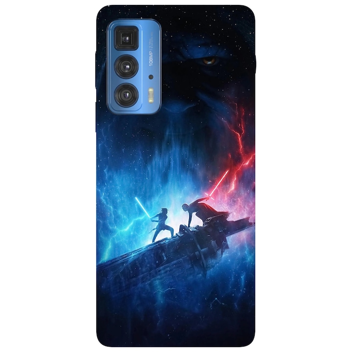 Husa telefon compatibila cu Motorola Edge 50 Fusion, Viceversa, model Good vs Evil, Silicon, TPU