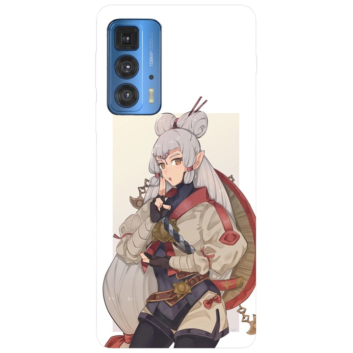 Калъф за телефон, съвместим с модел Motorola Edge 50 Fusion, Viceversa, Impa The Legend of Zelda, силикон, TPU