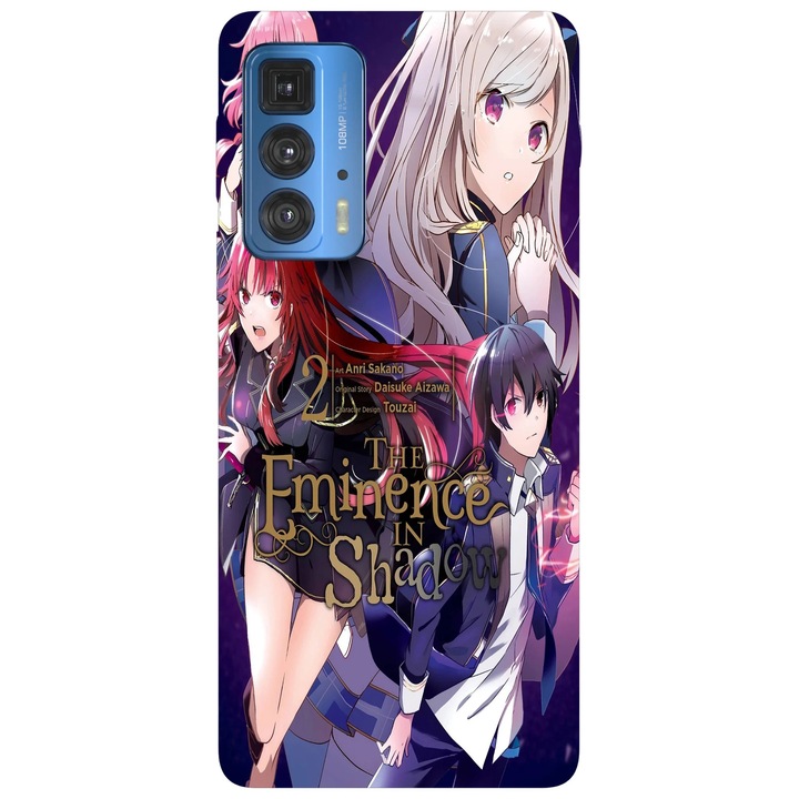 Калъф за телефон, съвместим с модел Motorola Edge 50 Neo, Viceversa, Manga Volume 2 The Eminence in Shadow, силикон, TPU