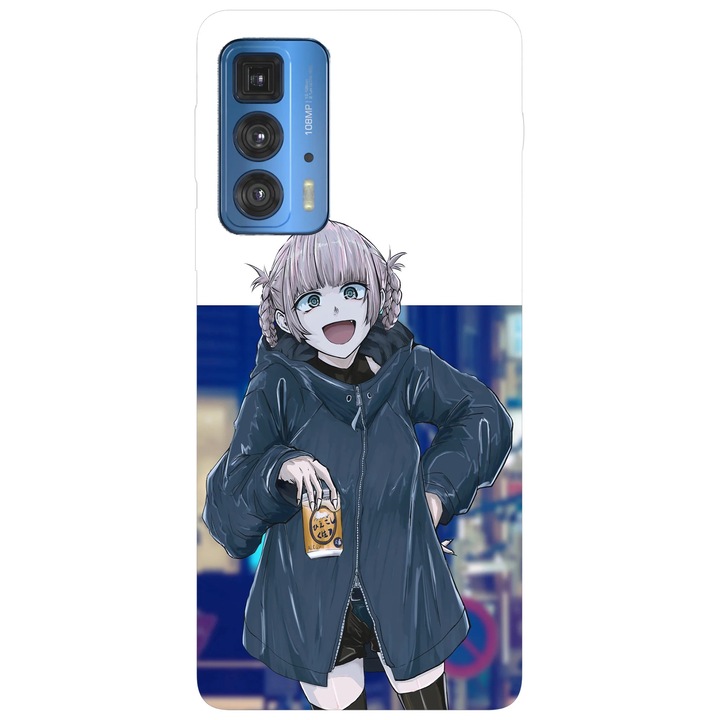 Калъф за телефон, съвместим с модел Motorola Edge 50 Fusion, Viceversa, Nazuna Nanakusa Call of the Night, силикон, TPU