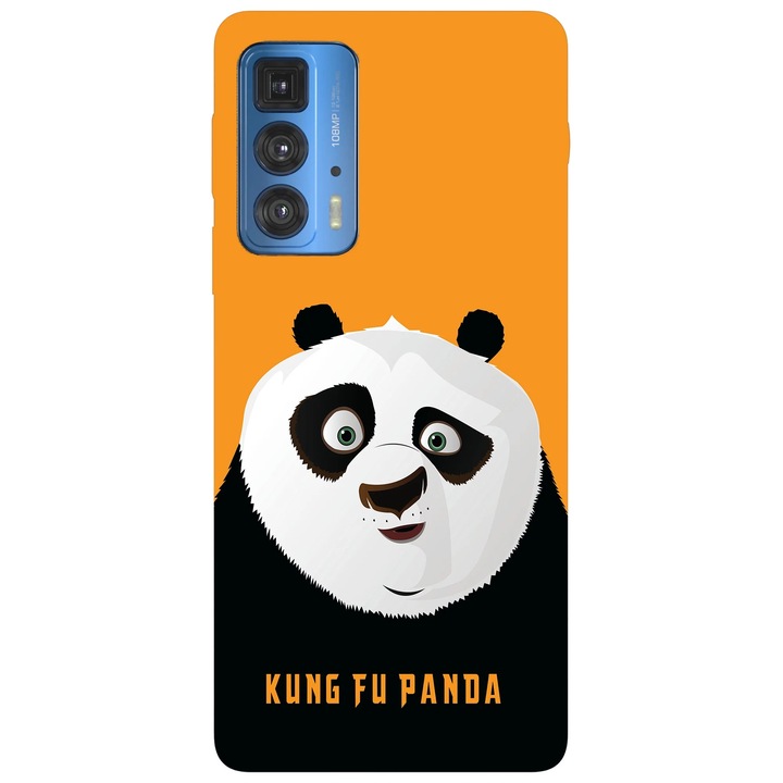 Калъф за телефон, съвместим с модел Motorola Edge 50 Fusion, Viceversa, Po Kung fu panda, силикон, TPU