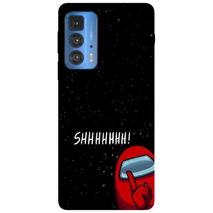 Калъф за телефон, съвместим с модел Motorola Edge 50 Pro, Viceversa, Say Nothing Among Us, силикон, TPU