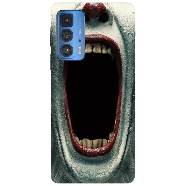 Калъф за телефон, съвместим с модел Motorola Edge 50 Fusion, Viceversa, Horror Stories, силикон, TPU