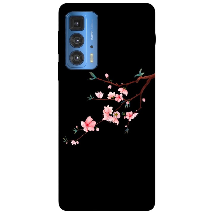 Husa telefon compatibila cu Motorola Edge 50 Fusion, Viceversa, model Tree Branch, Silicon, TPU