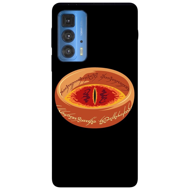 Husa telefon compatibila cu Motorola Edge 50 Ultra, Viceversa, model The one ring, Silicon, TPU