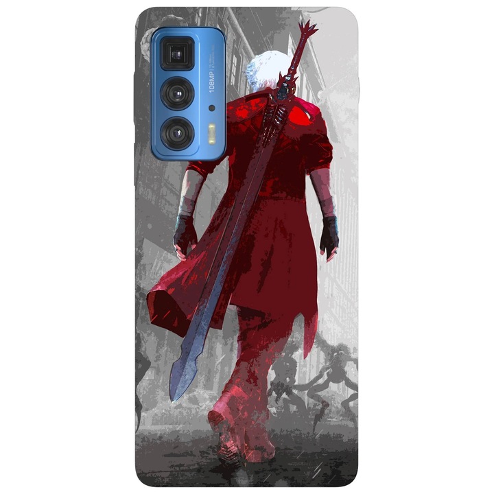 Калъф за телефон, съвместим с Motorola Edge 50 Fusion, Viceversa, модел Dante, силикон, TPU