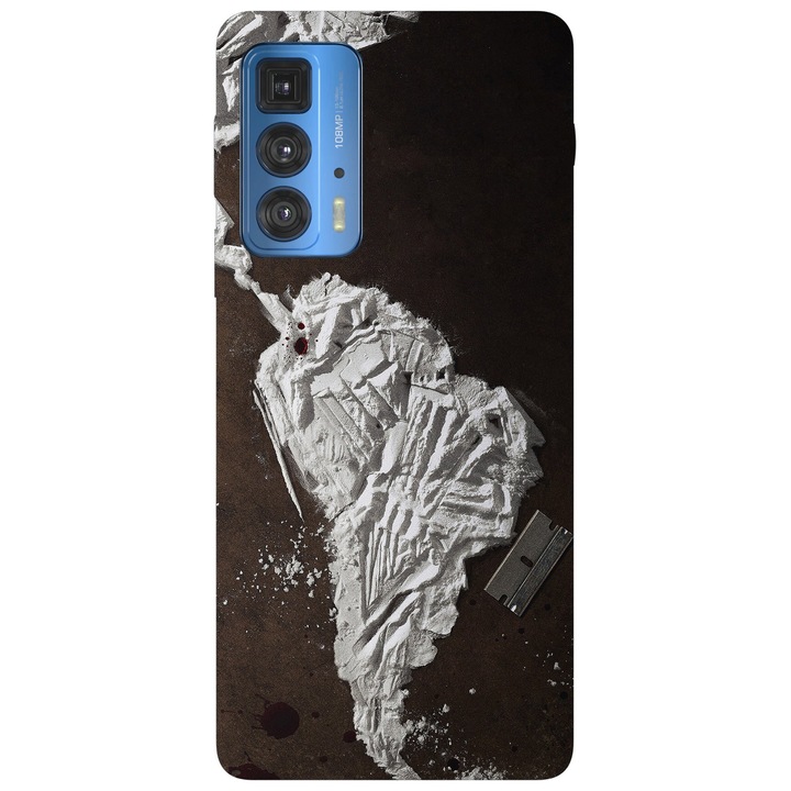 Калъф за телефон, съвместим с Motorola Edge 50 Fusion, Viceversa, модел South America Cartel, силикон, TPU