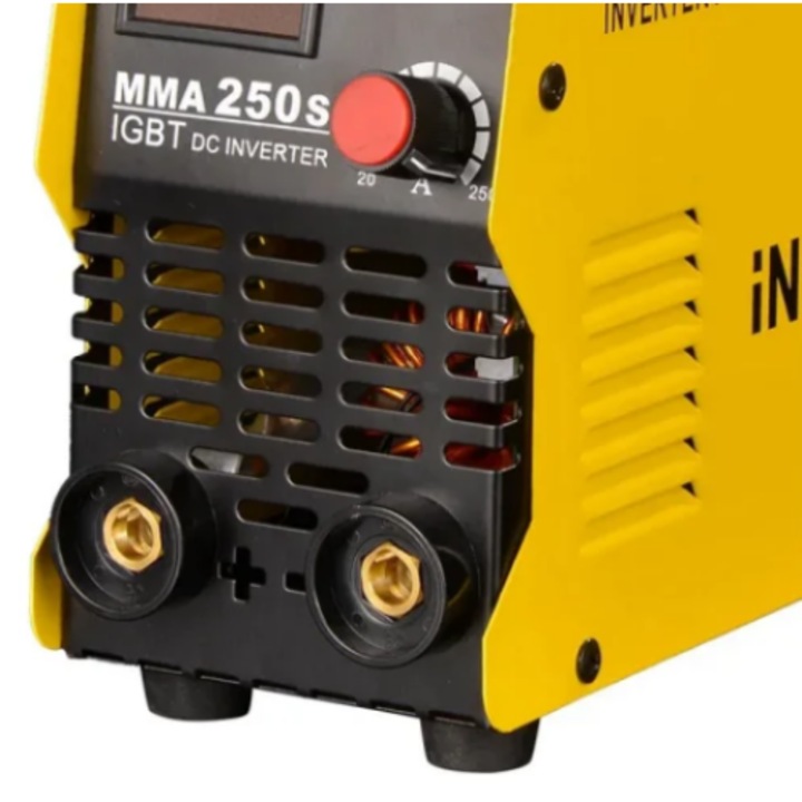 Заваръчен инвертор MMA-250S, 220V, 250A, с маска, 4кг