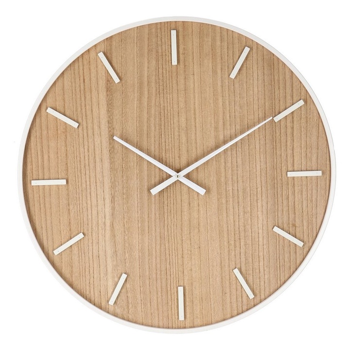 Falióra mdf natúr fehér acél Janvier 70x4,5 cm