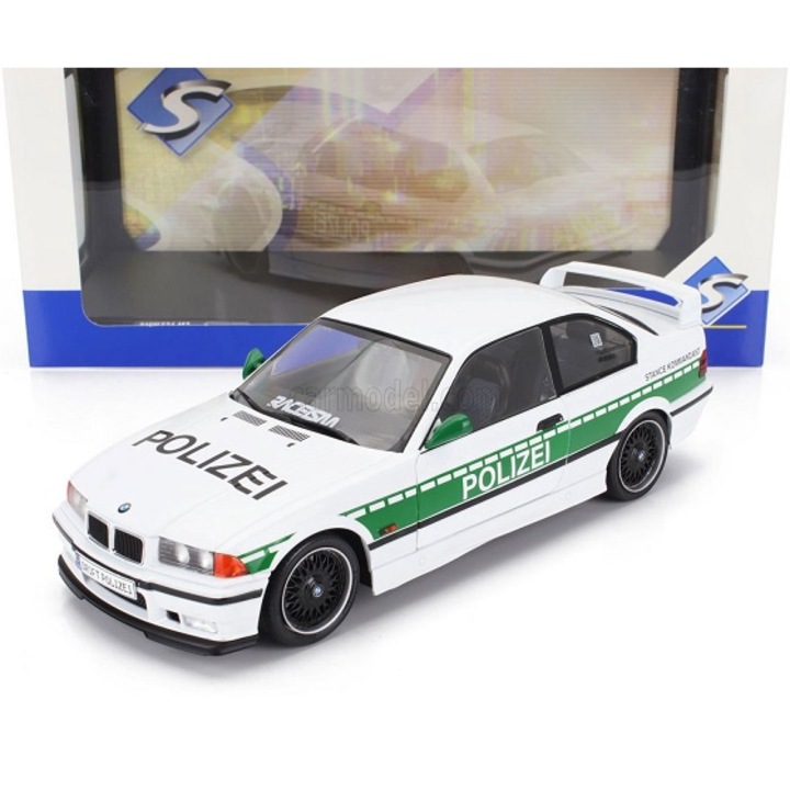 BMW E36 Coupe M3 Drift Polizei 1991 modellautó - 1/18 Solido