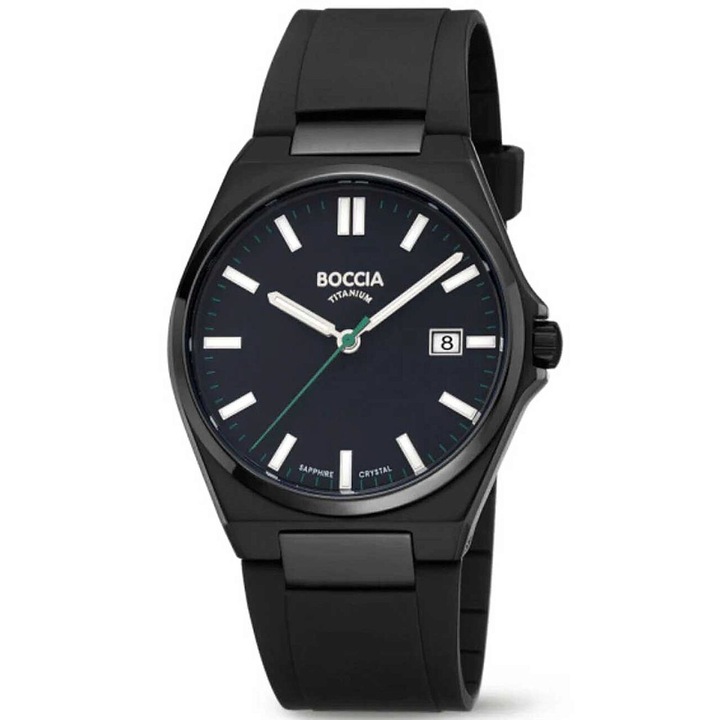 Ceas barbatesc Boccia 3667-04, Quartz, 39mm, 5ATM