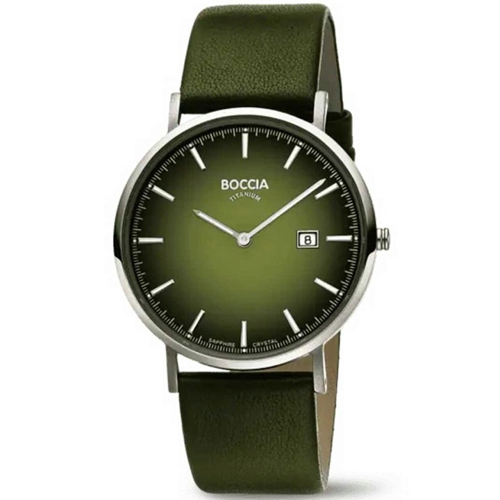 Ceas barbatesc Boccia 3648-03, Quartz, 39mm, 3ATM